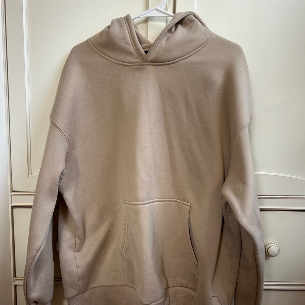 Beige Hoodie